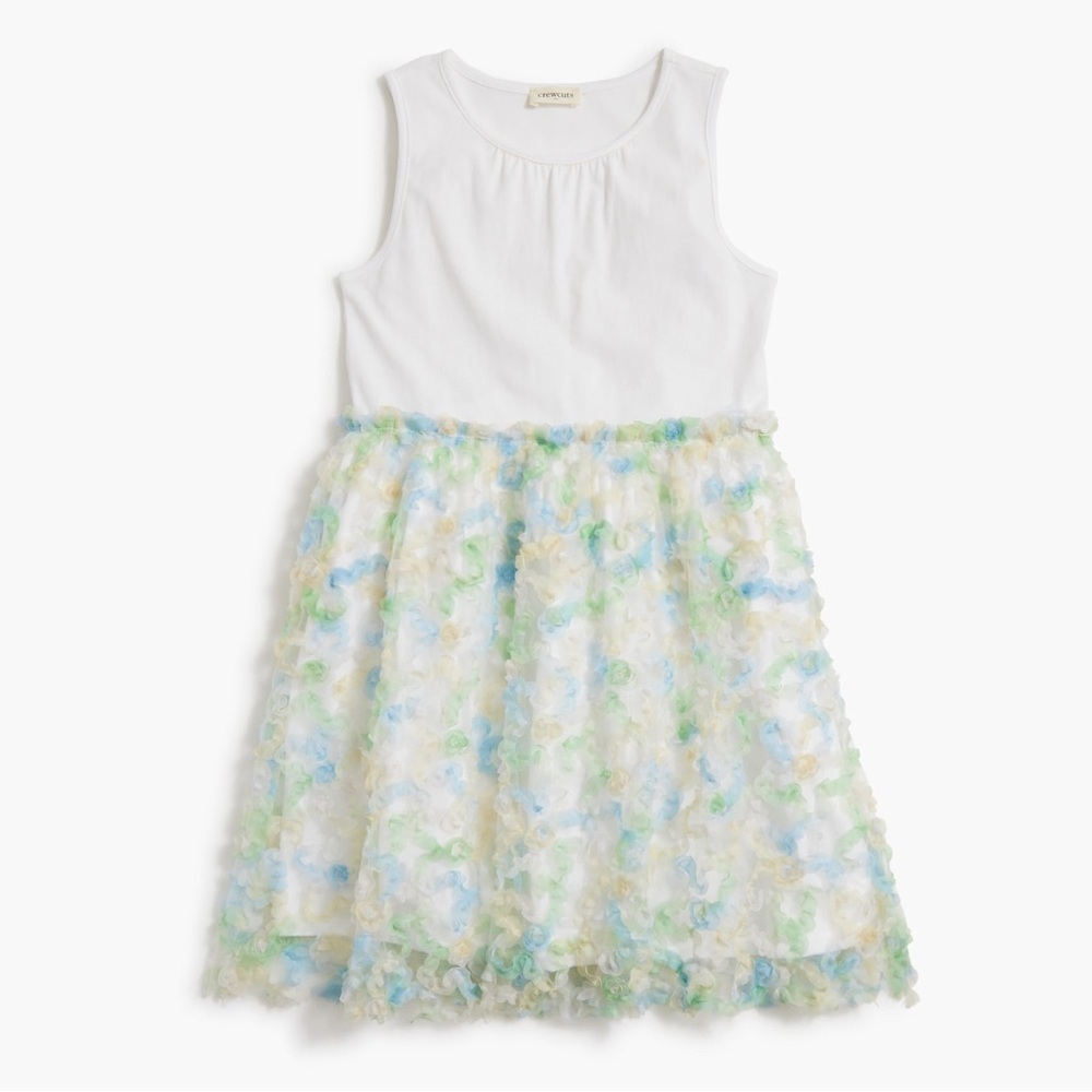 Crewcuts | Girls’ Mixed Media Tulle Dress (6)